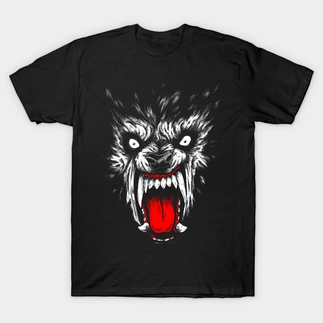 Werewolf Tourist T-Shirt by JonathanGrimmArt